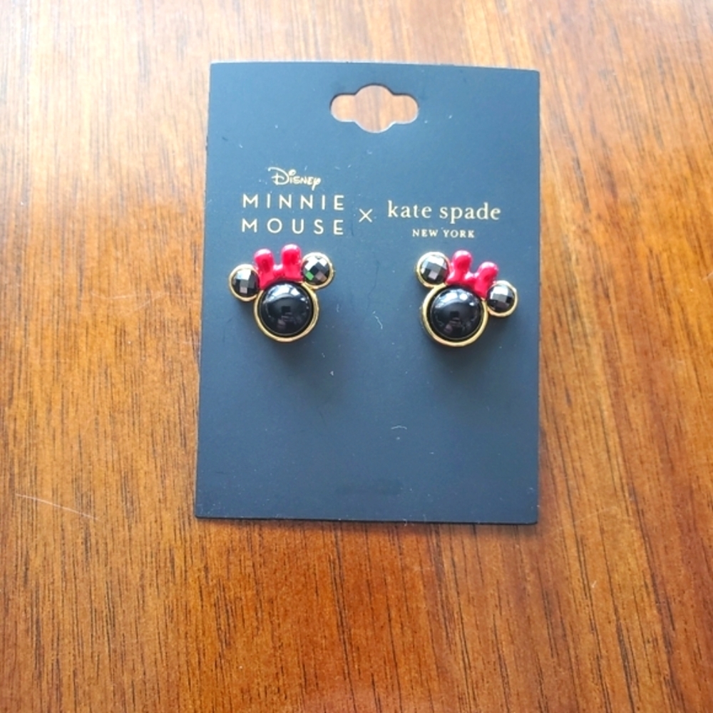 Disney x Kate Spade New York minnie studs